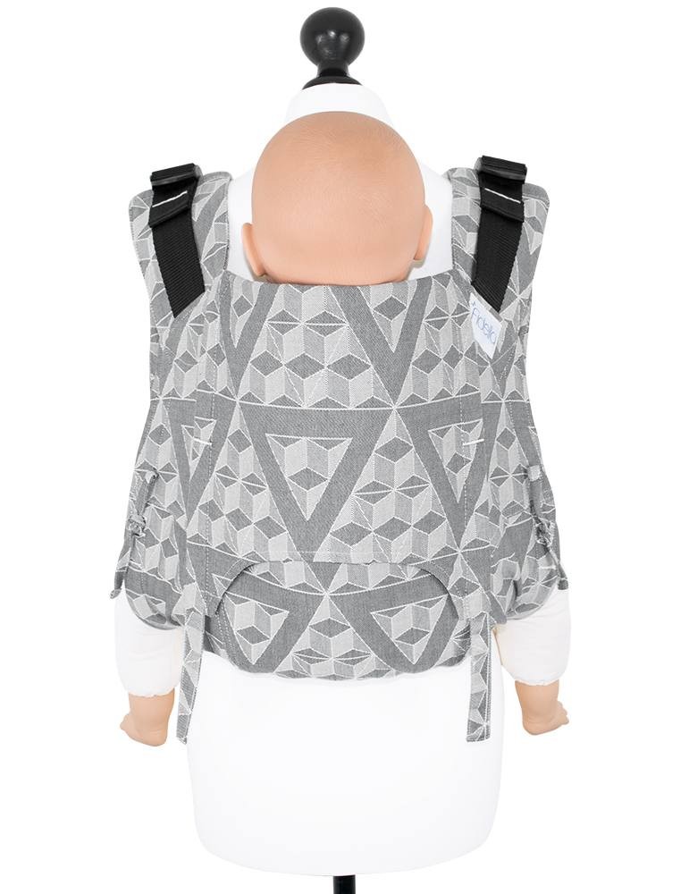 Fidella Onbuhimo V2 Back Carrier Tri-Cubes Washed Rock