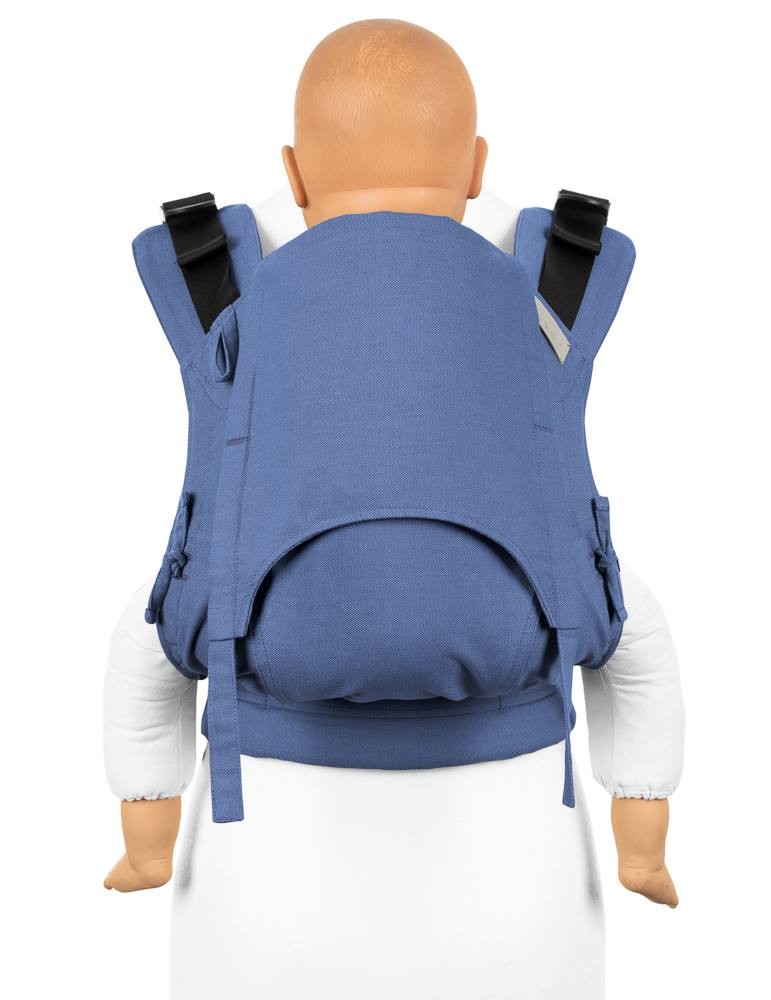 Fidella Fusion Full Buckle Toddler Carrier Chevron Blue