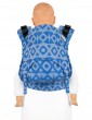Fidella Fusion 2.0 Toddler Feather Rain Scuba Blue Full Buckle Carrier Night Owl Smooth Blue
